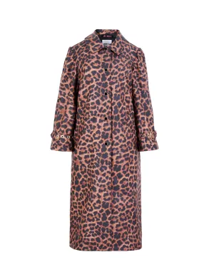 Long Raincoat - Leopard