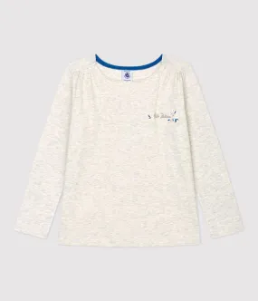 Long-Sleeved Cotton T-Shirt