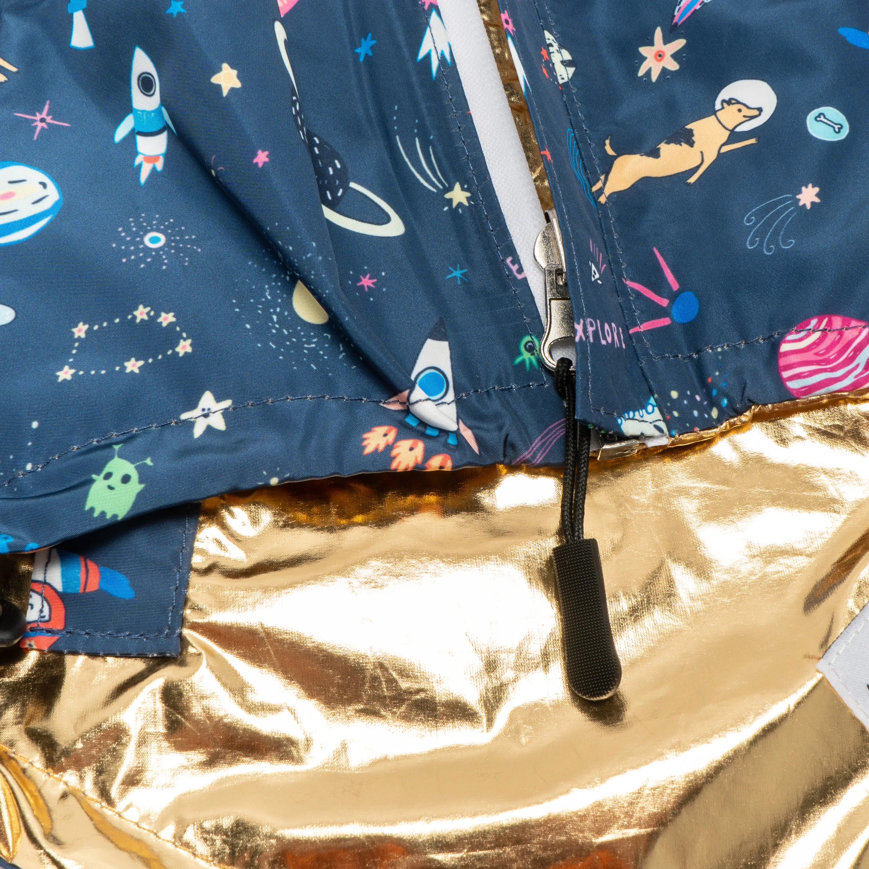 Lucy&Co Reversible Raincoat for Dogs, Outta This World