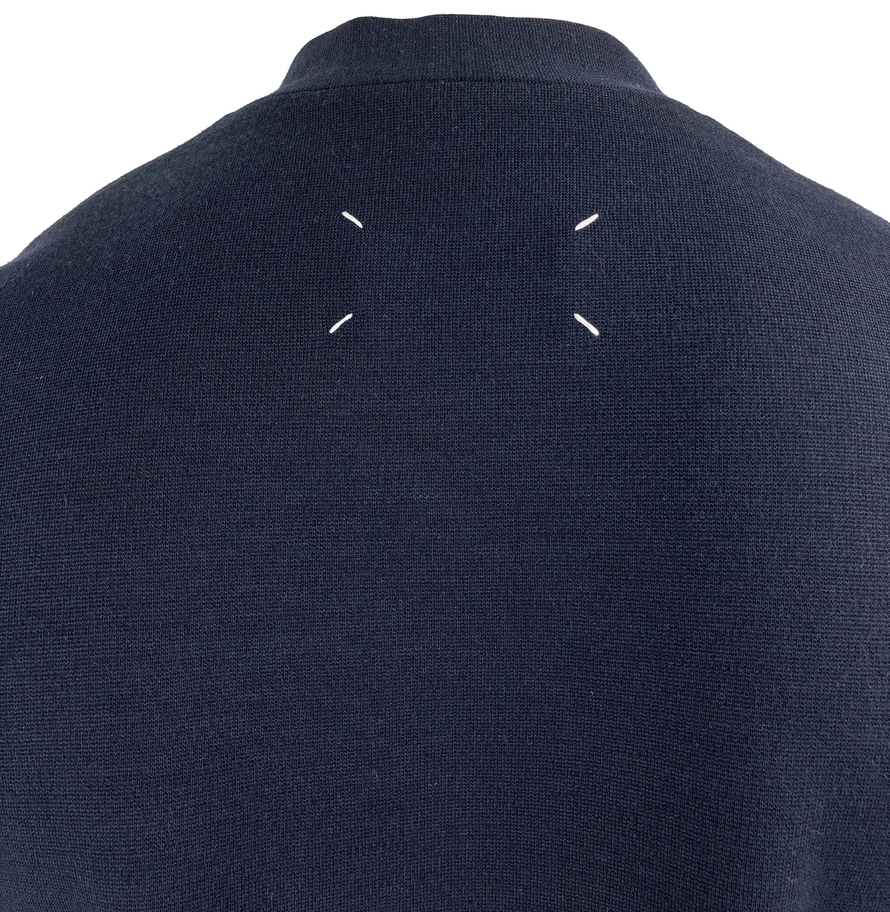 Maison Margiela Wool Blazer in Navy