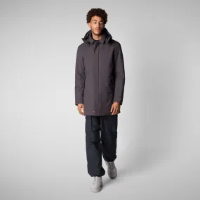 Man's coat Sam in charcoal grey