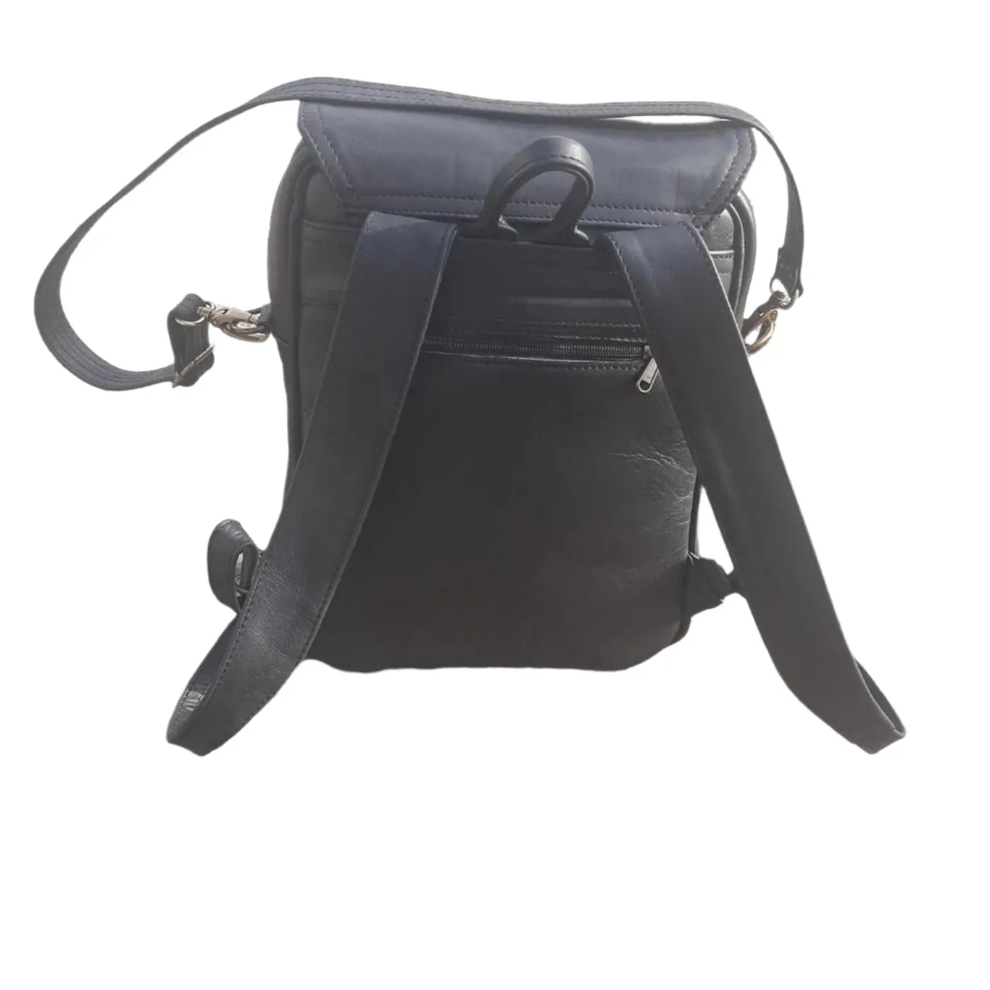 Masai Leather Laptop Backpack 14''