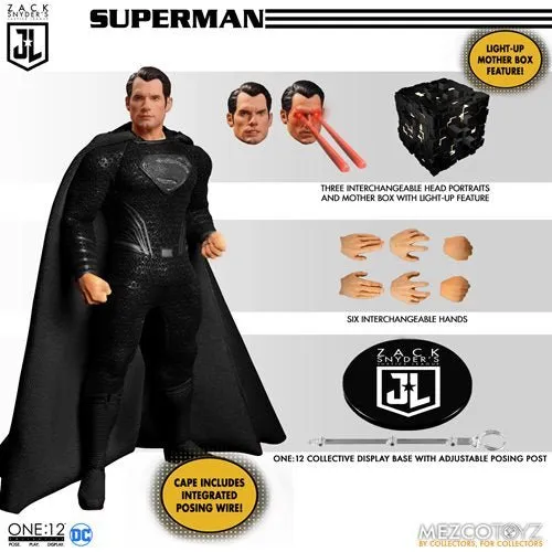 Mezco Toyz DC Zack Snyder Justice League Deluxe One:12 Collective Steel Boxed Set