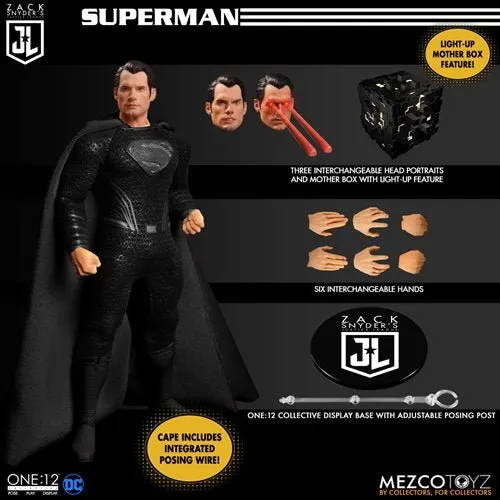 Mezco Toyz DC Zack Snyder Justice League Deluxe One:12 Collective Steel Boxed Set