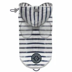 Milk and Pepper Raincoat Elouan Striped