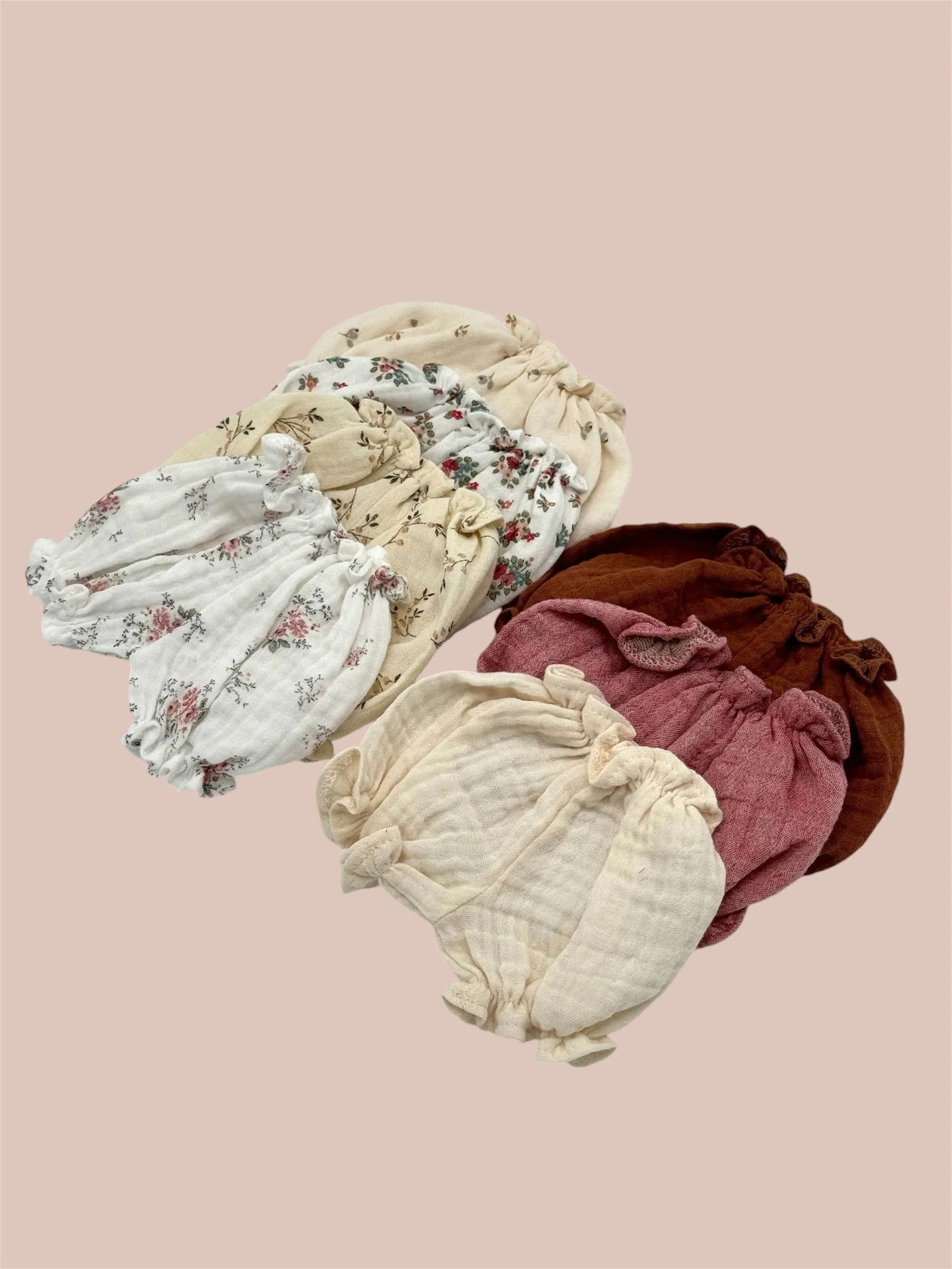 Minikane Doll Clothes | Muslin Bloomers - Berry Patch