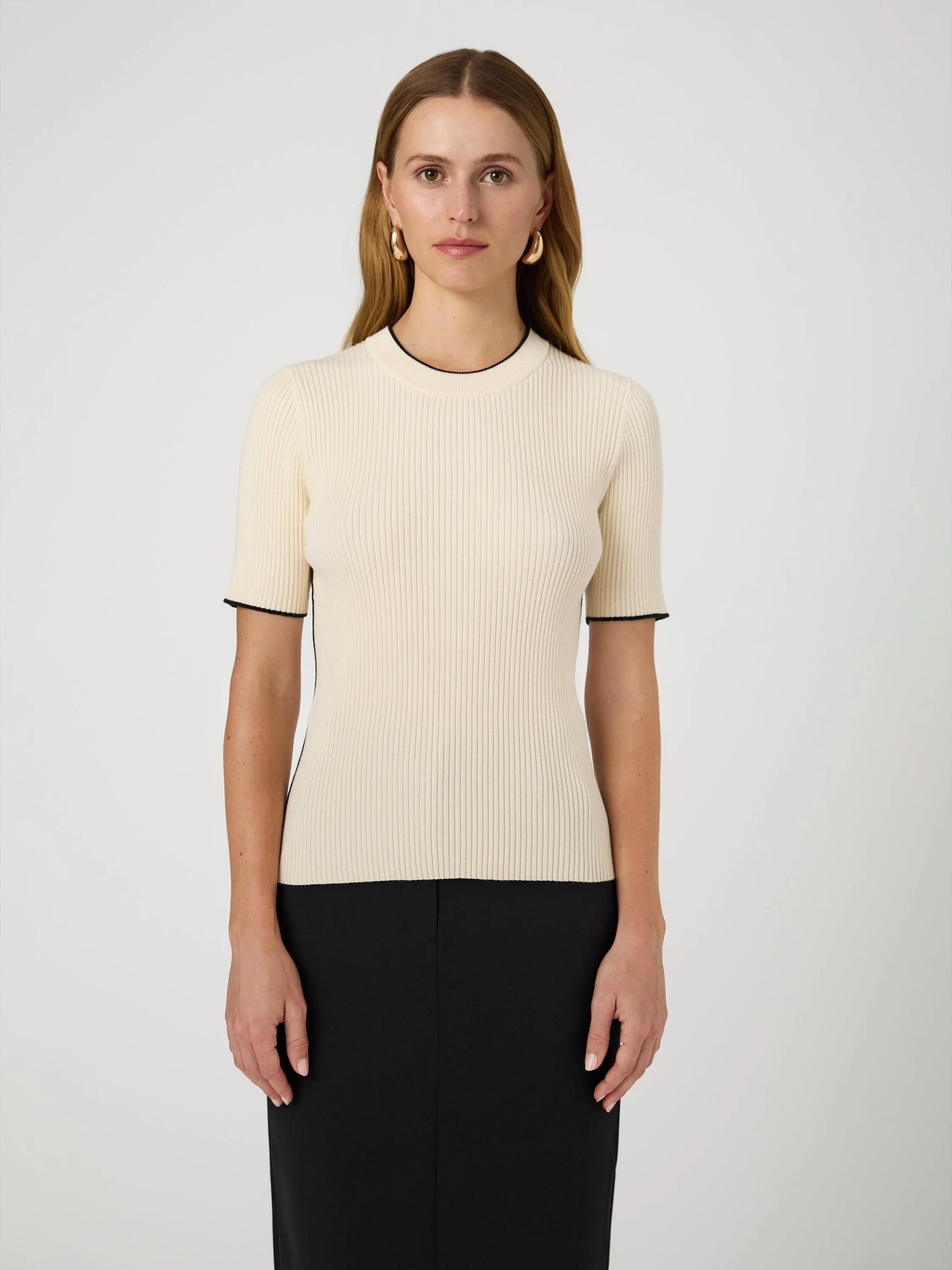 Mozza Short Sleeve Sweater