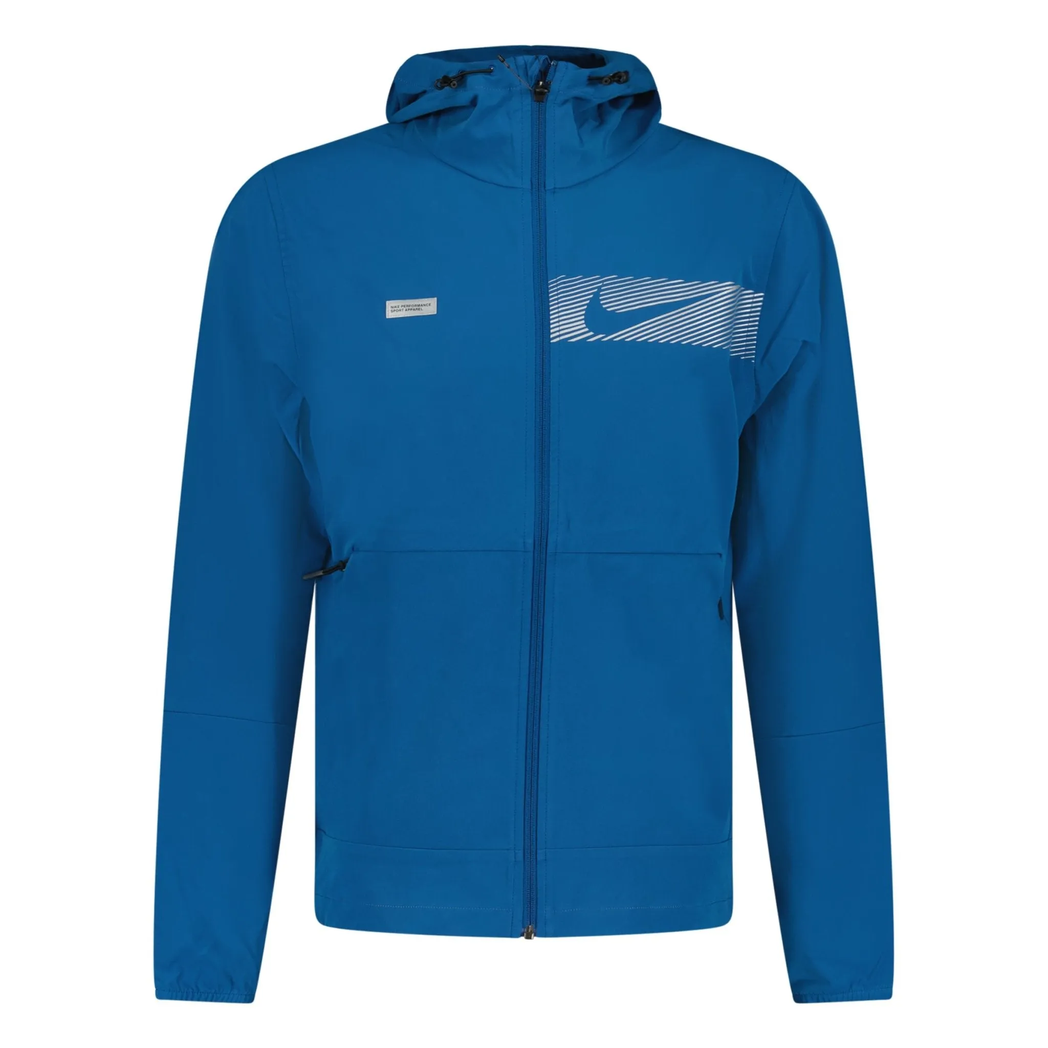 NIKE BLUE REPEL JACKET & SHORTS SET