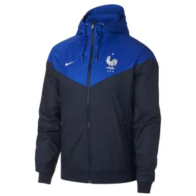 Nike Men's France Windrunner Jacket Obsidian/Hyper Cobalt