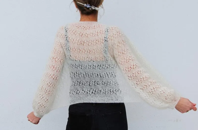 No 09 cardigan by VesterbyCrea, No 10 kit