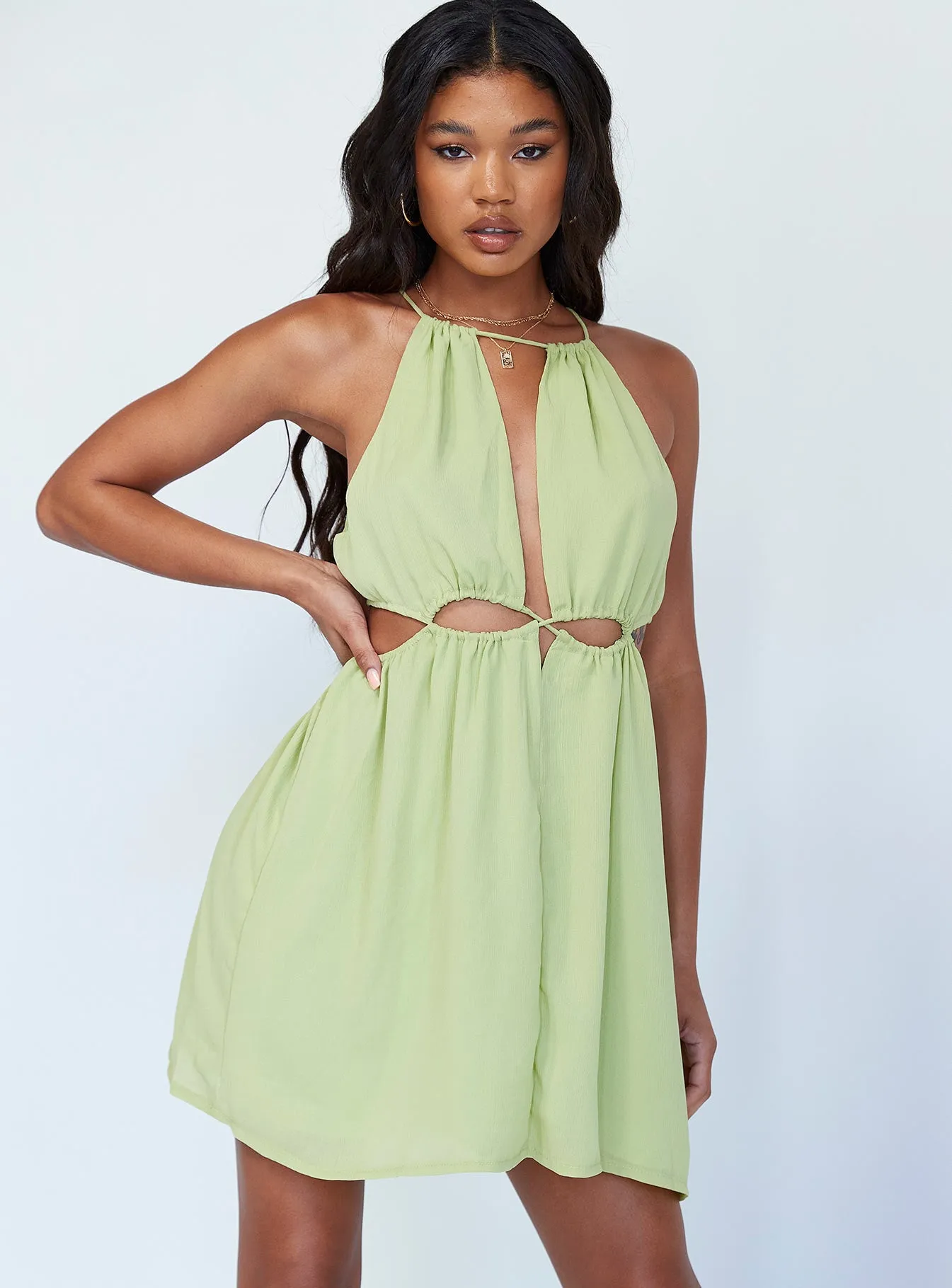 Noa Mini Dress Green