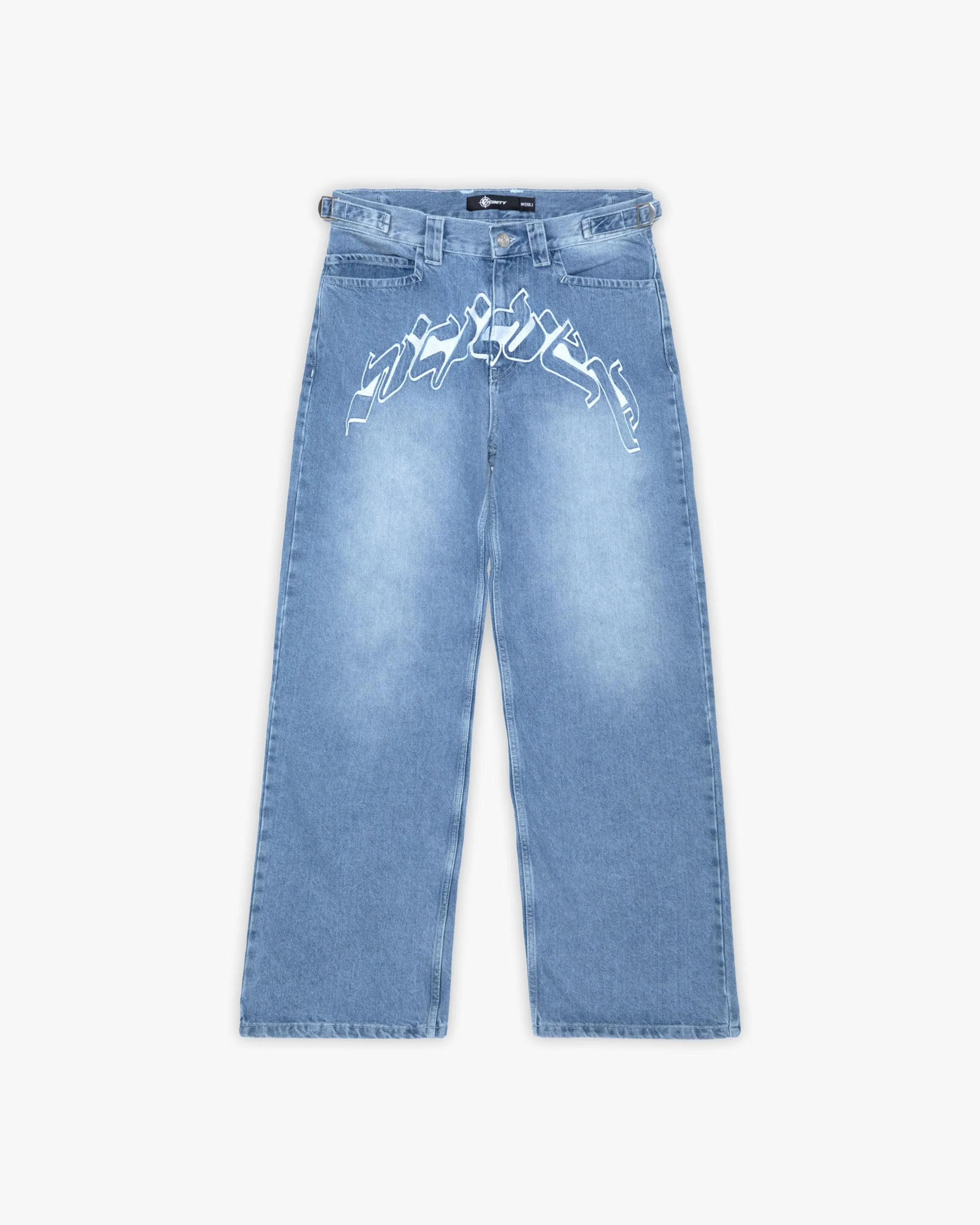 OUTLINED MIRAGE DENIM LIGHT BLUE / WHITE