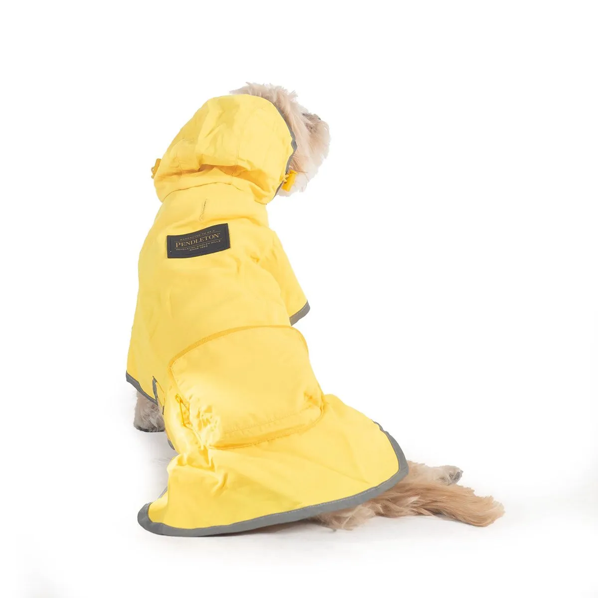 Pendleton Dog Raincoat Yellow/Glacier