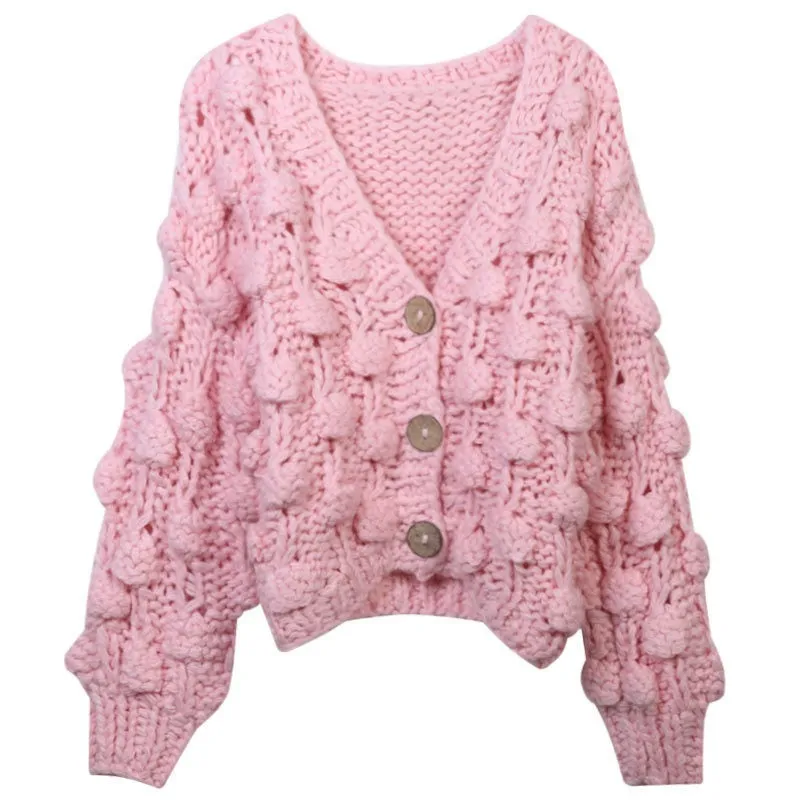 Pre Order:  Hand Knitted Loose Cardigan