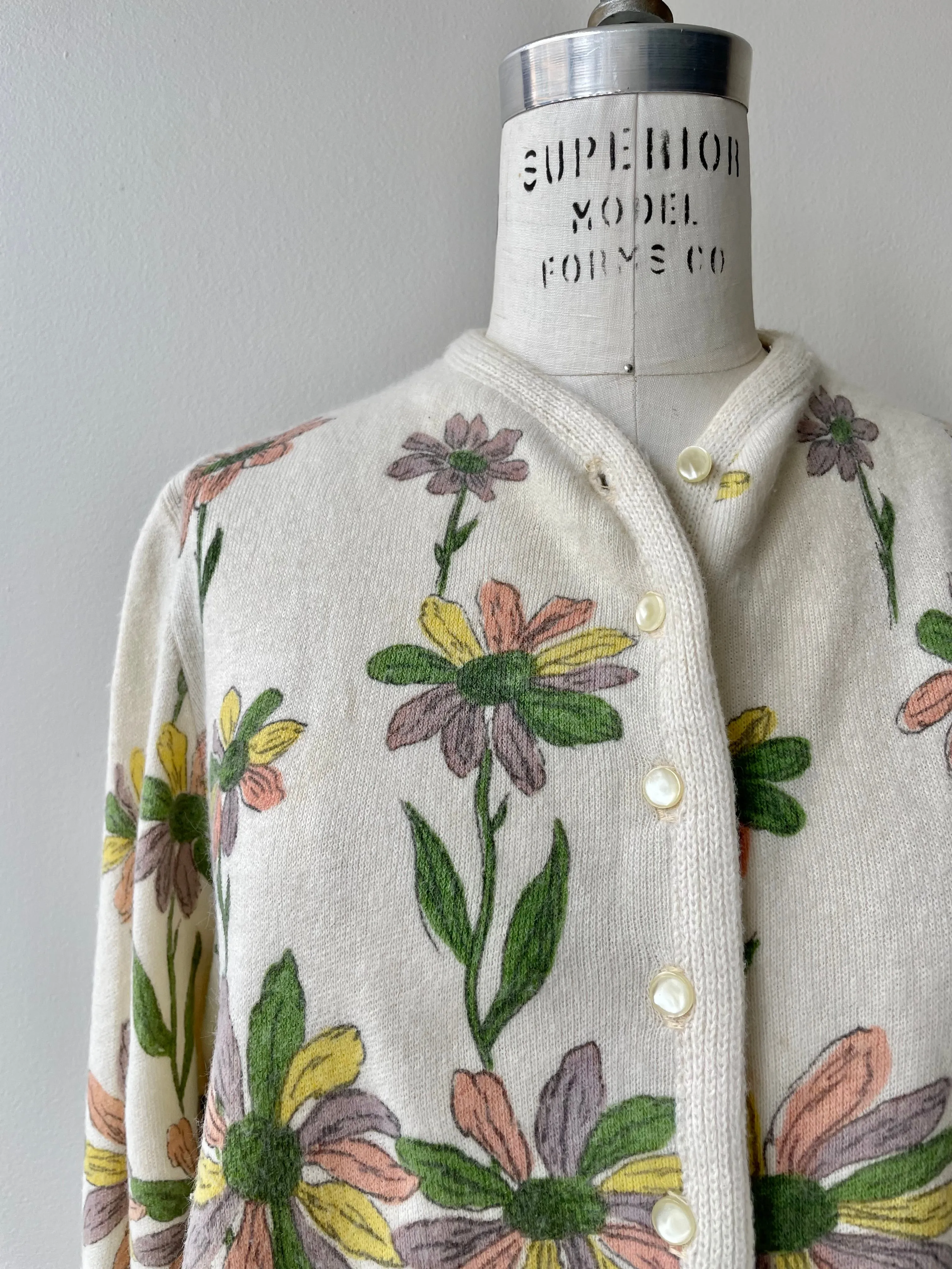 Printemps 1950s Cardigan