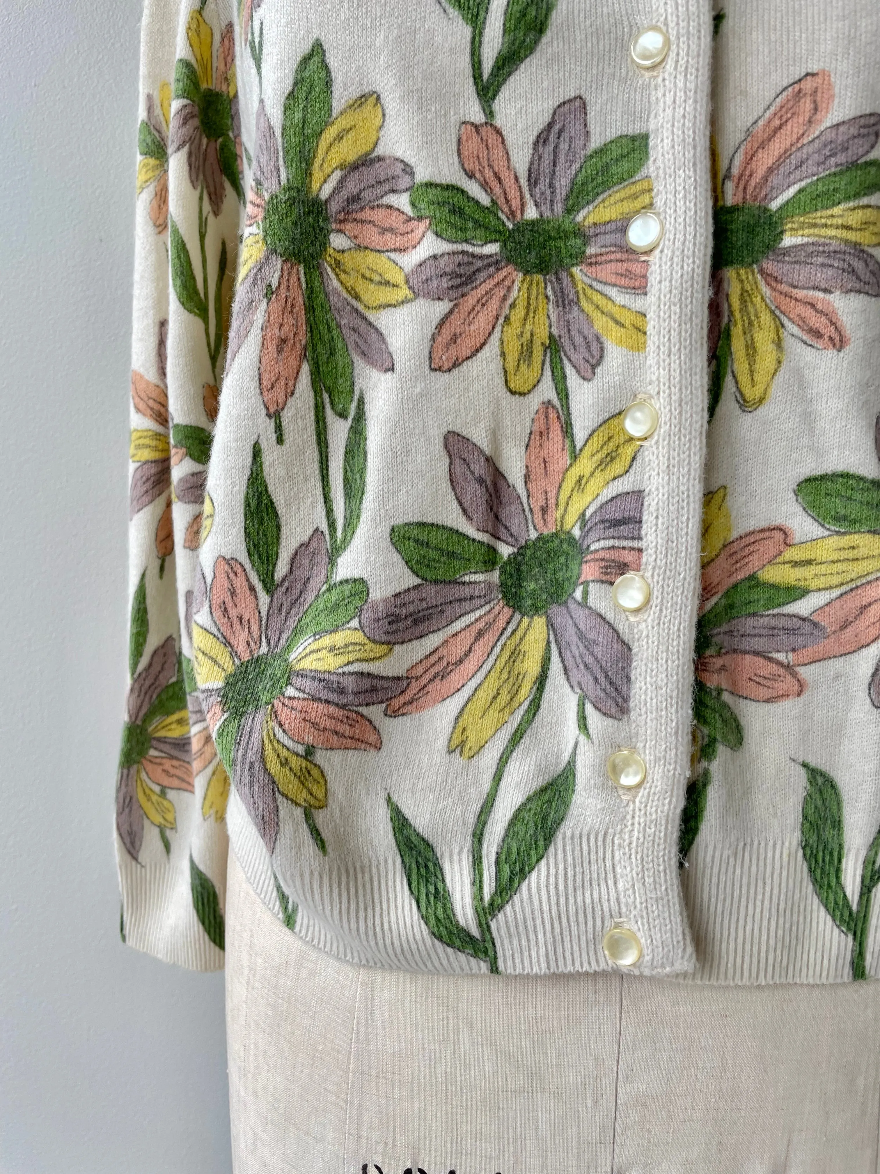 Printemps 1950s Cardigan