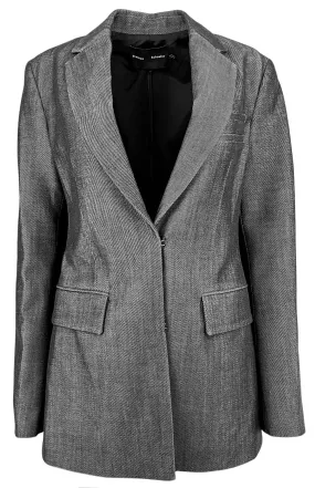 Proenza Schouler Laurie Jacket in Grey Melange