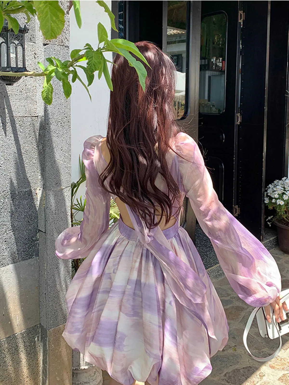 Purple Puff Fairy Dress