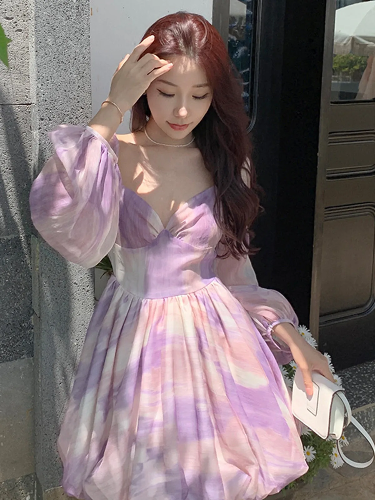 Purple Puff Fairy Dress