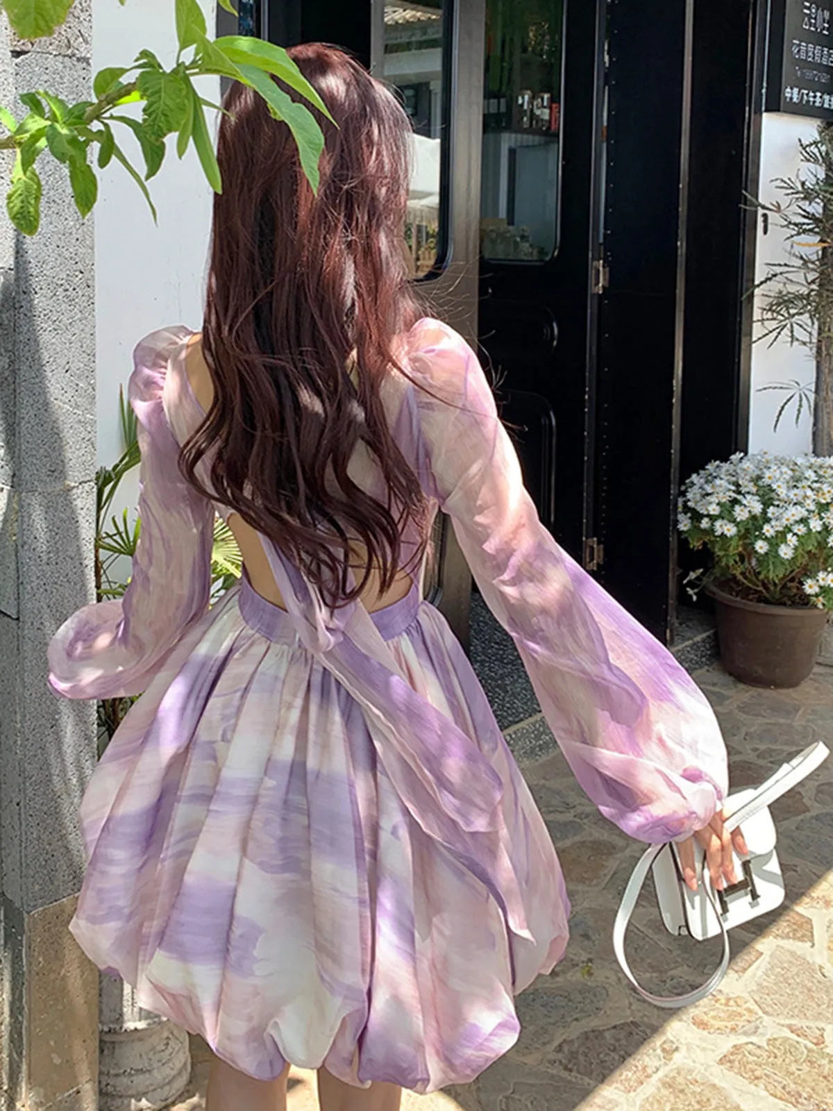 Purple Puff Fairy Dress