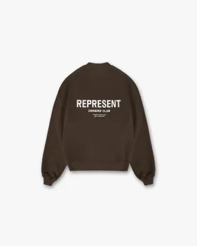 Represent Owners Club Sweater - Brown