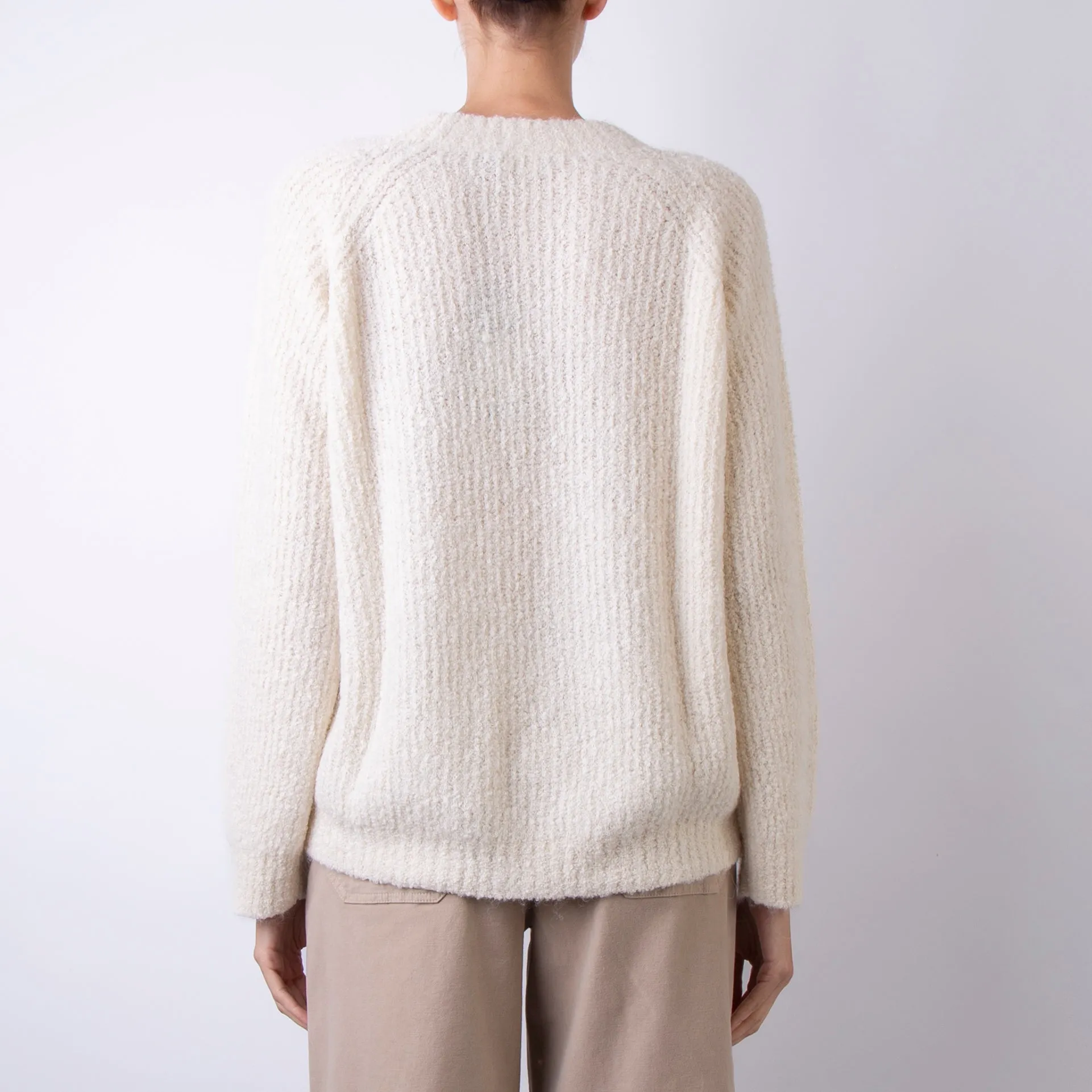 ROBERTO COLLINA SWEATER A18001 02 IVORY