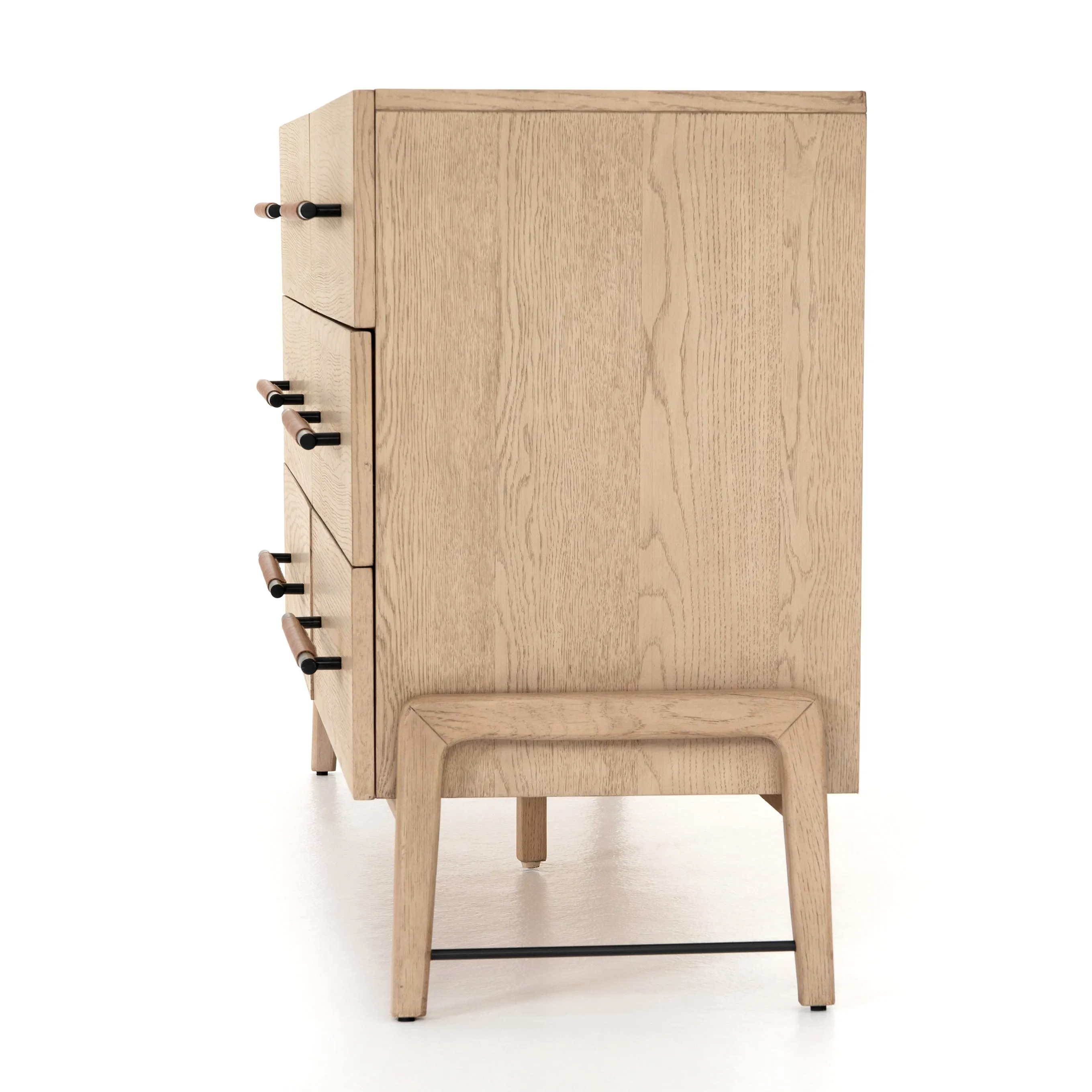 Rugosa 6 Drawer Low Dresser