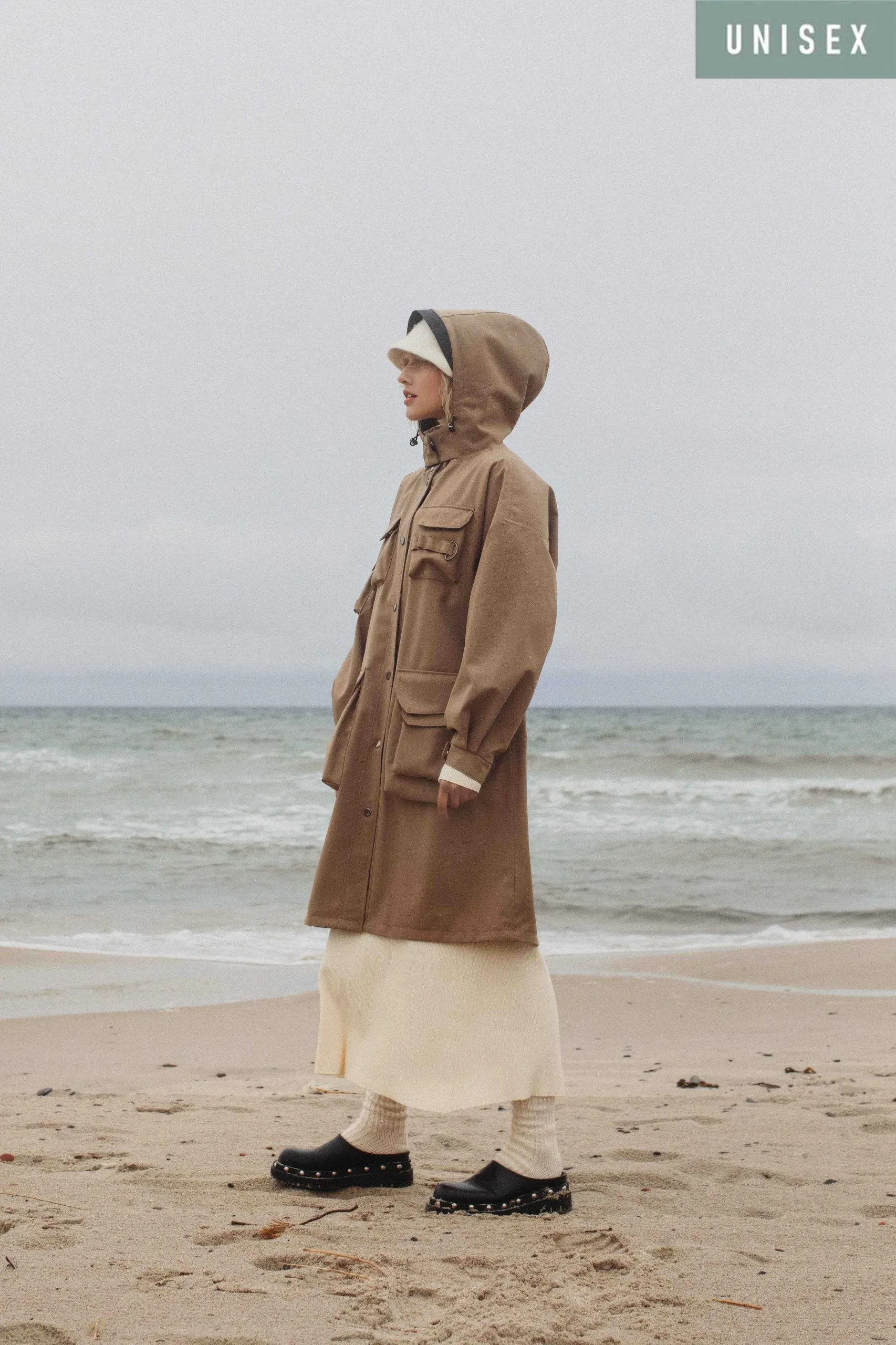 SAND MARILA RAINCOAT - recycled materials