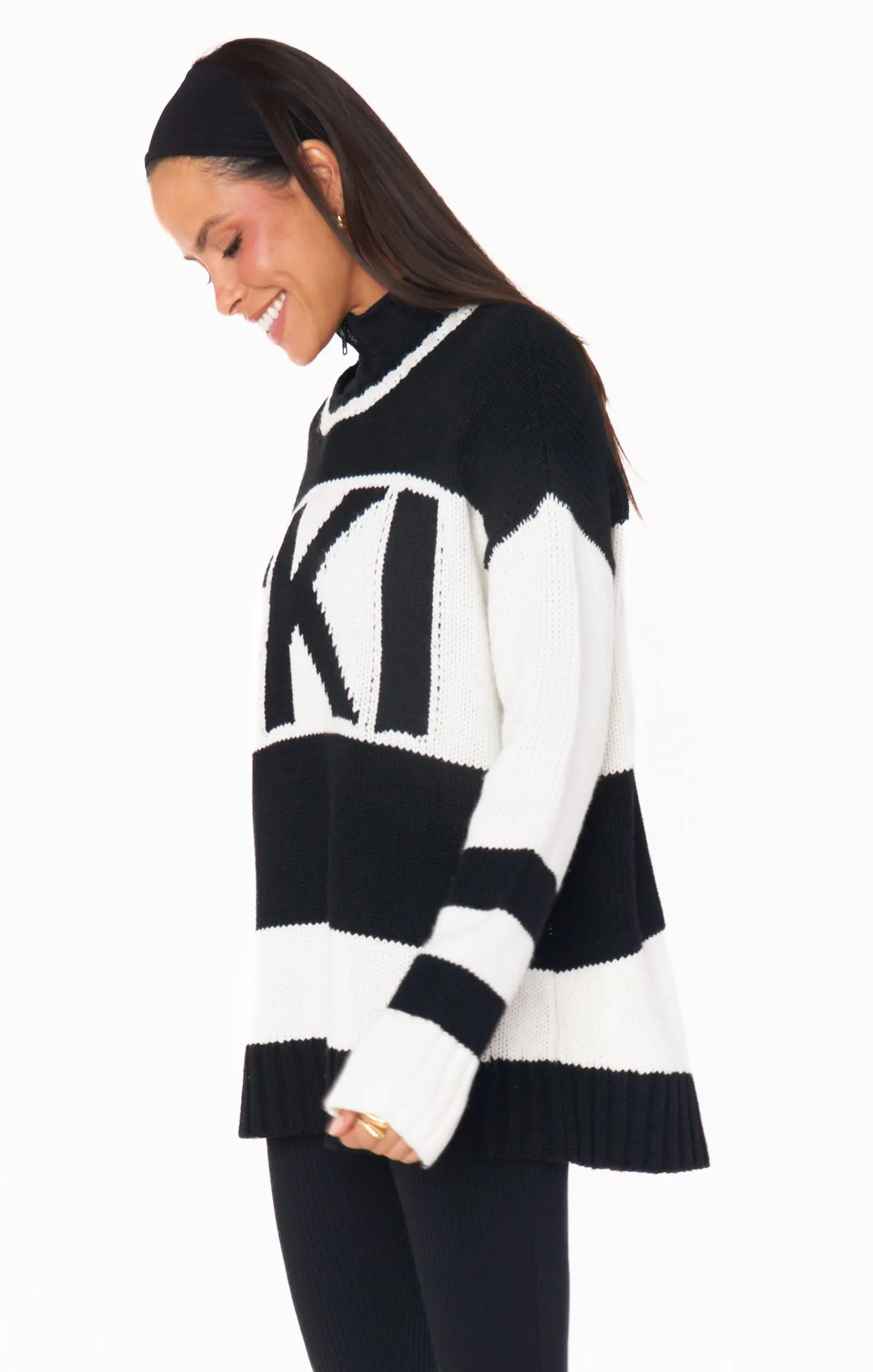 Ski in Sweater ~ Ski Knit Black