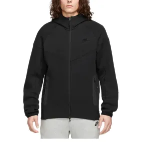 SPORTSWEAR TECH FLEECE FULL-ZIP JACKET BLACK