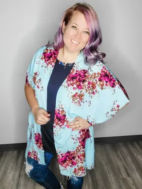 ST108 - FLORAL KIMONO