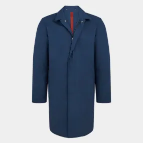 Storm Blue Ventile Raincoat