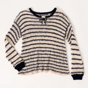 Stripe Babydoll Sweater