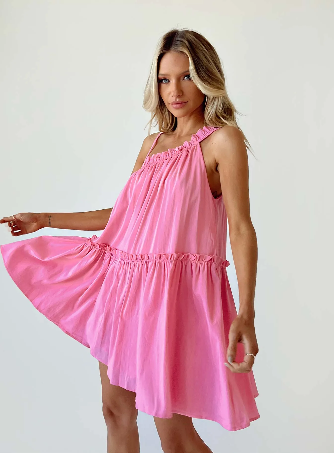 Subi Mini Dress Pink