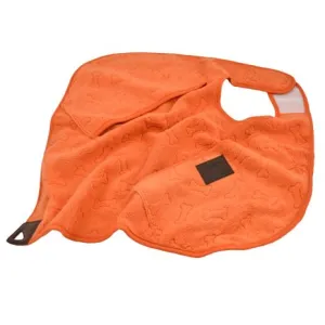 Tall Tails Orange Cape Dog Towel (27" X 27")