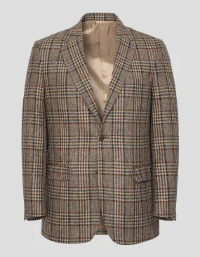 TAN MULTI PLAID SPORT COAT - MTO