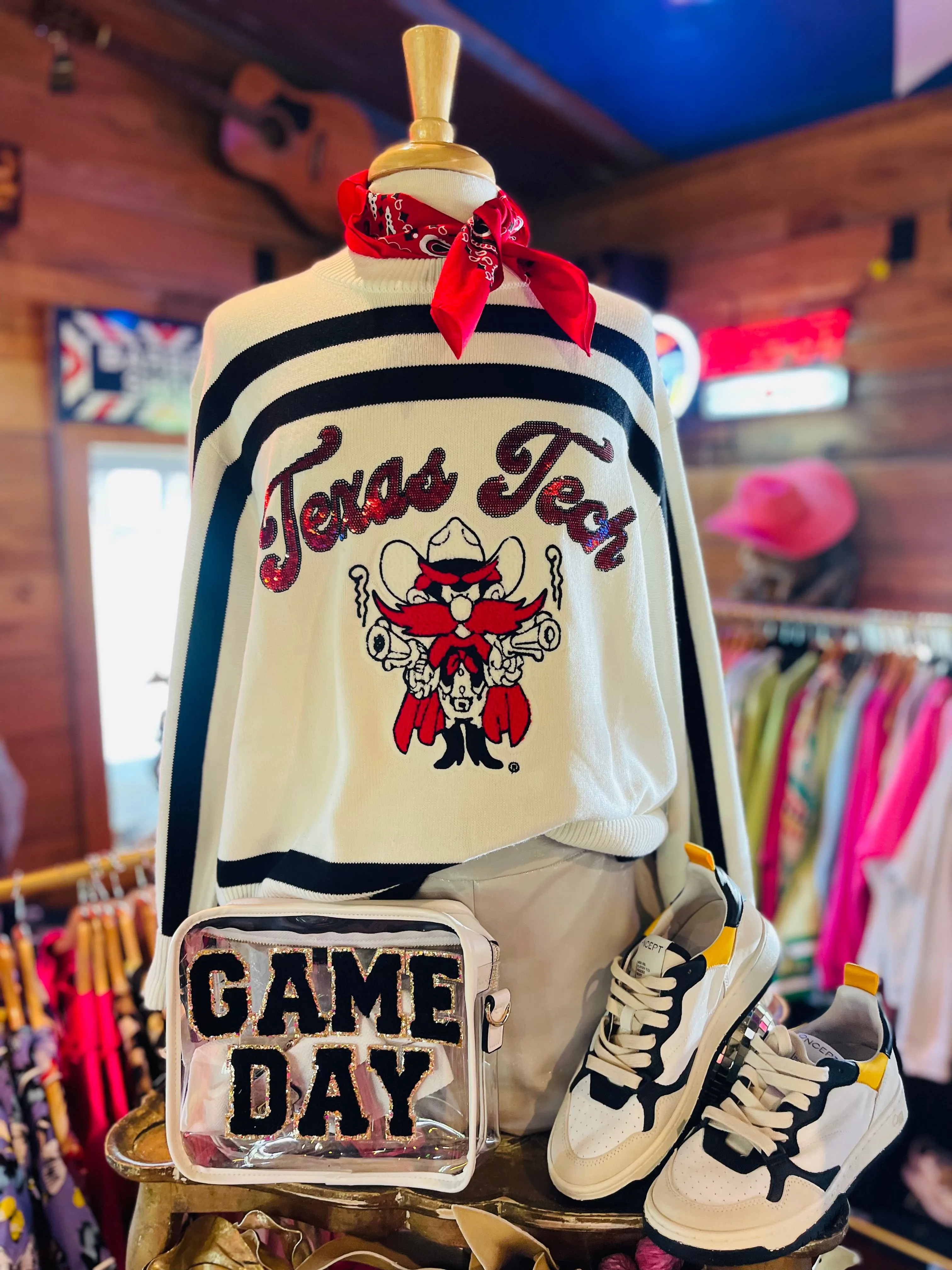 TEXAS TECH RAIDERS SWEATER