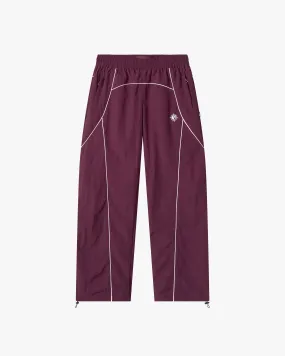 TRACK PANTS BURGUNDY