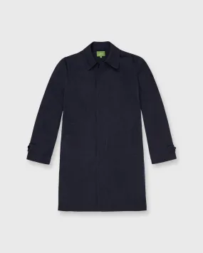 Traveler's Trench in Navy Nylon