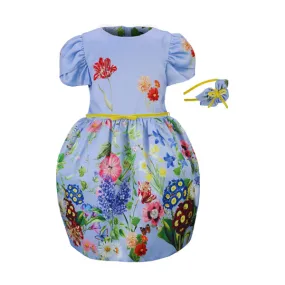 UCHIN DRESS WITH HAIRBOW