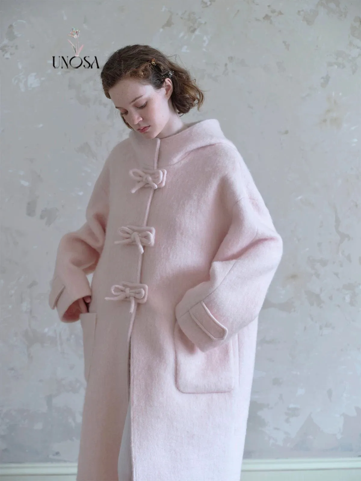 [UNOSA] In The Mood For Love Wool Coat Christmas