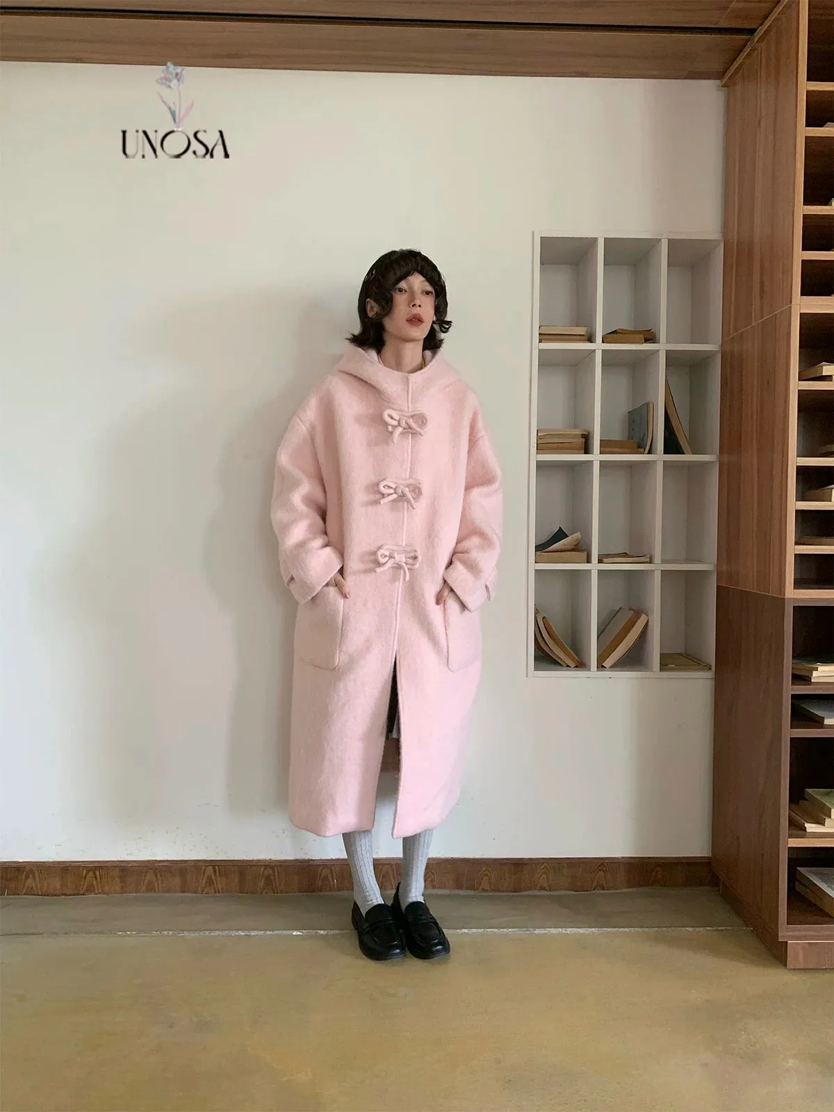 [UNOSA] In The Mood For Love Wool Coat Christmas