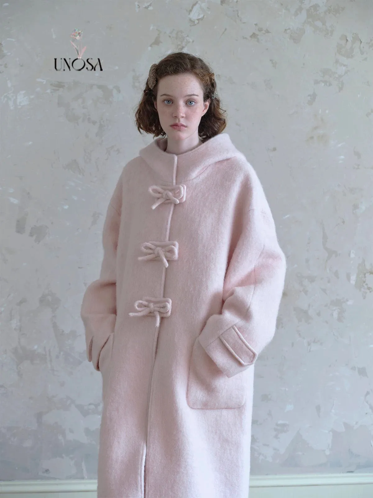 [UNOSA] In The Mood For Love Wool Coat Christmas