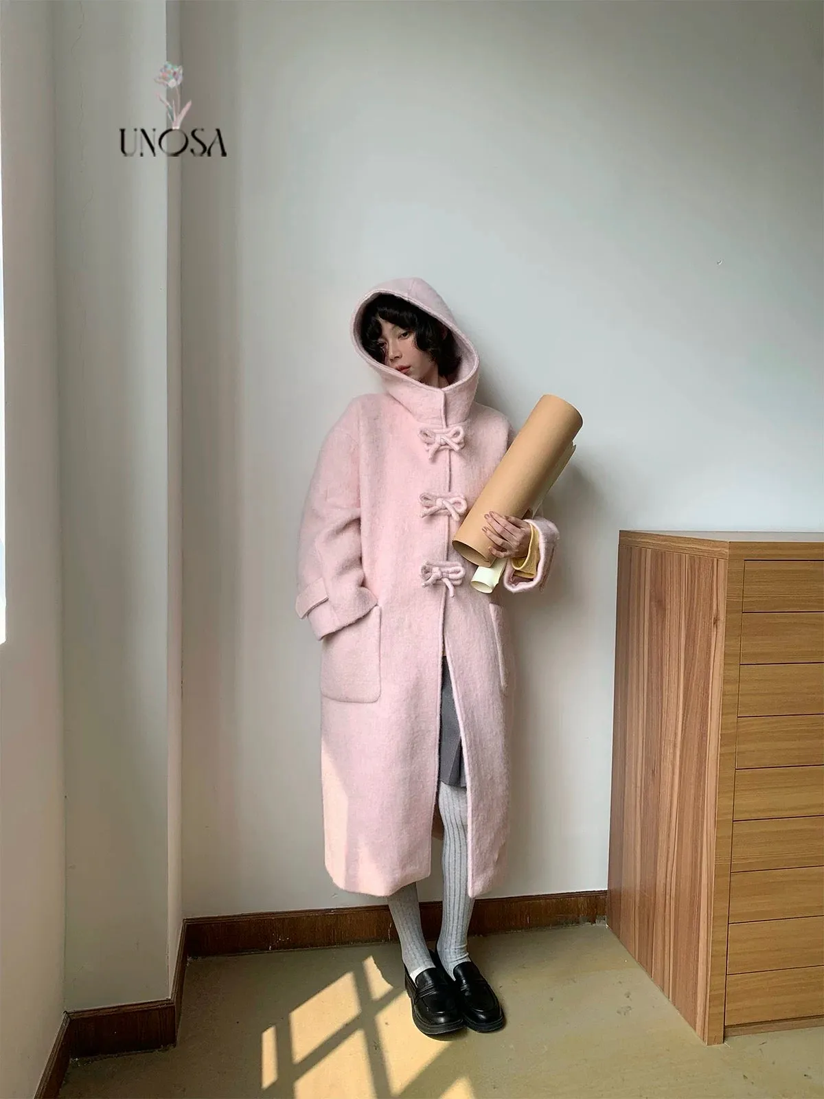 [UNOSA] In The Mood For Love Wool Coat Christmas