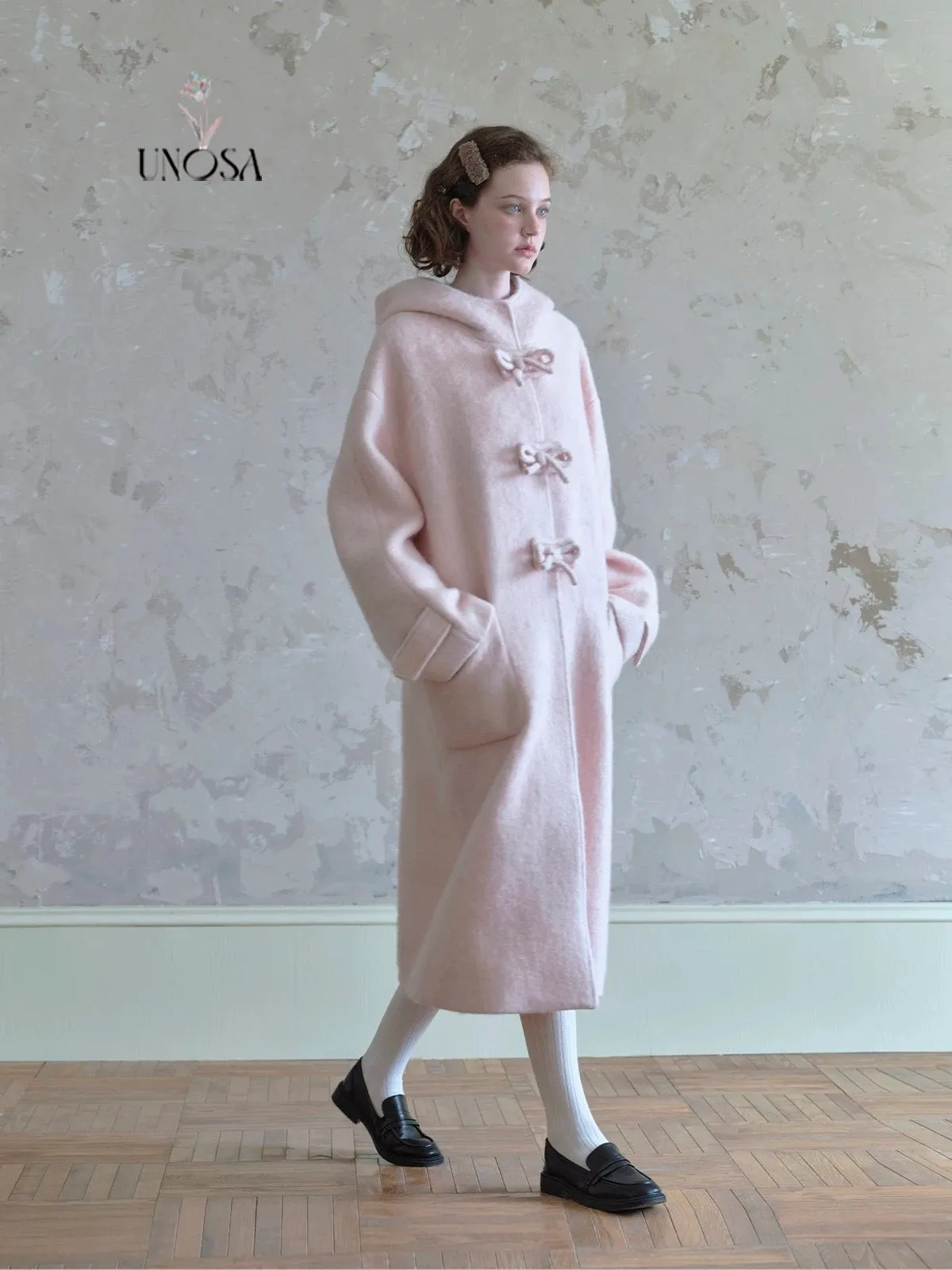 [UNOSA] In The Mood For Love Wool Coat Christmas