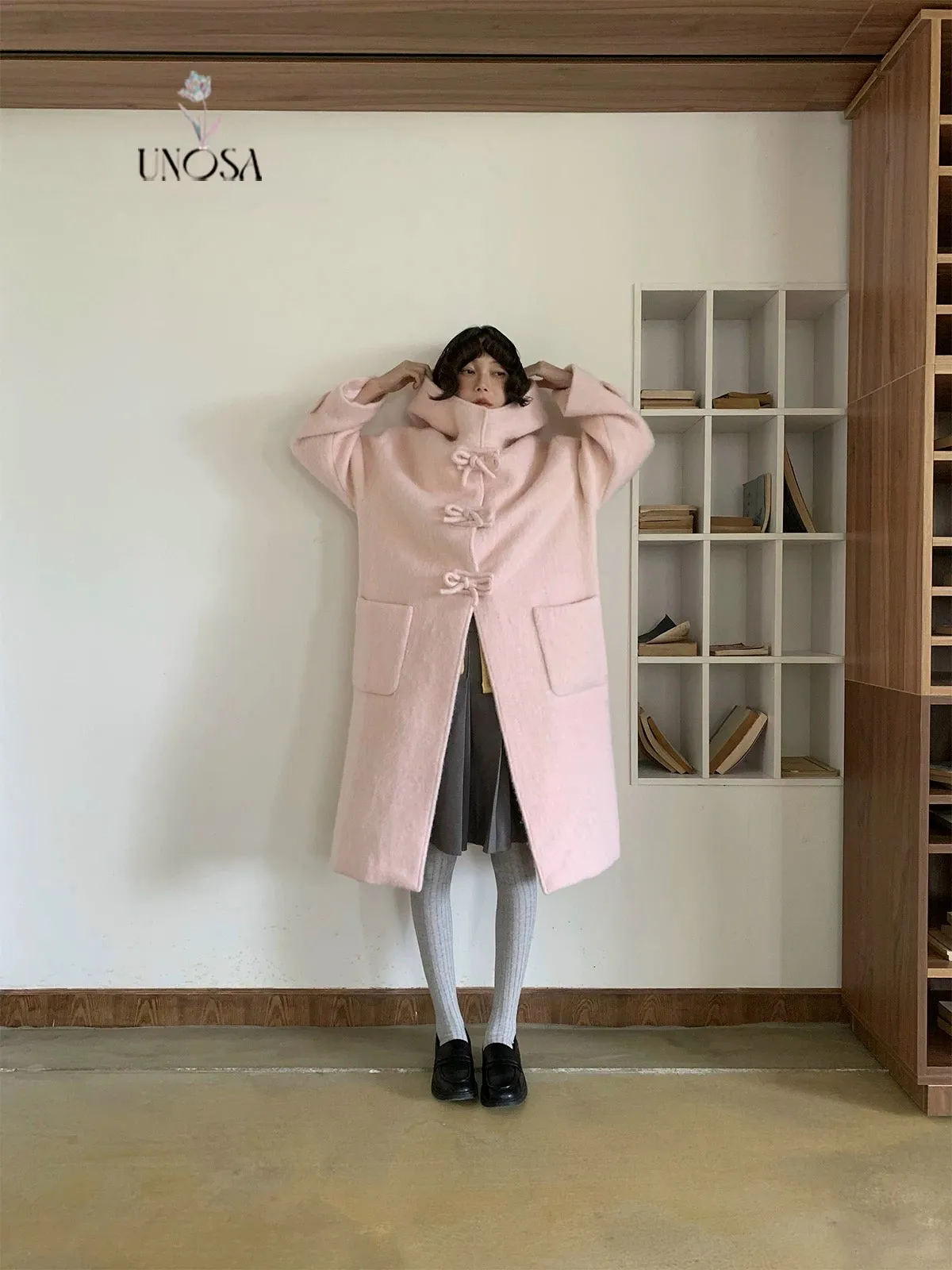 [UNOSA] In The Mood For Love Wool Coat Christmas