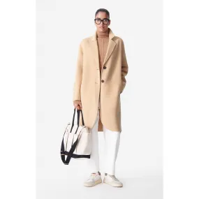 Vanessa Bruno Devda Coat Wool Blend Sand