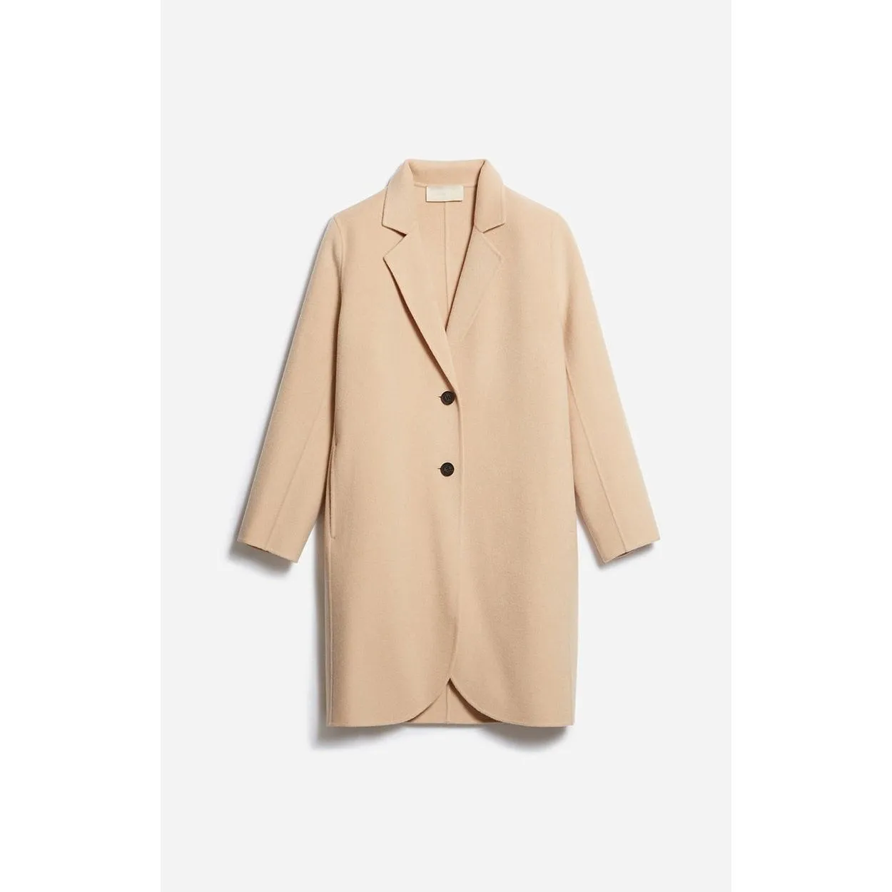 Vanessa Bruno Devda Coat Wool Blend Sand