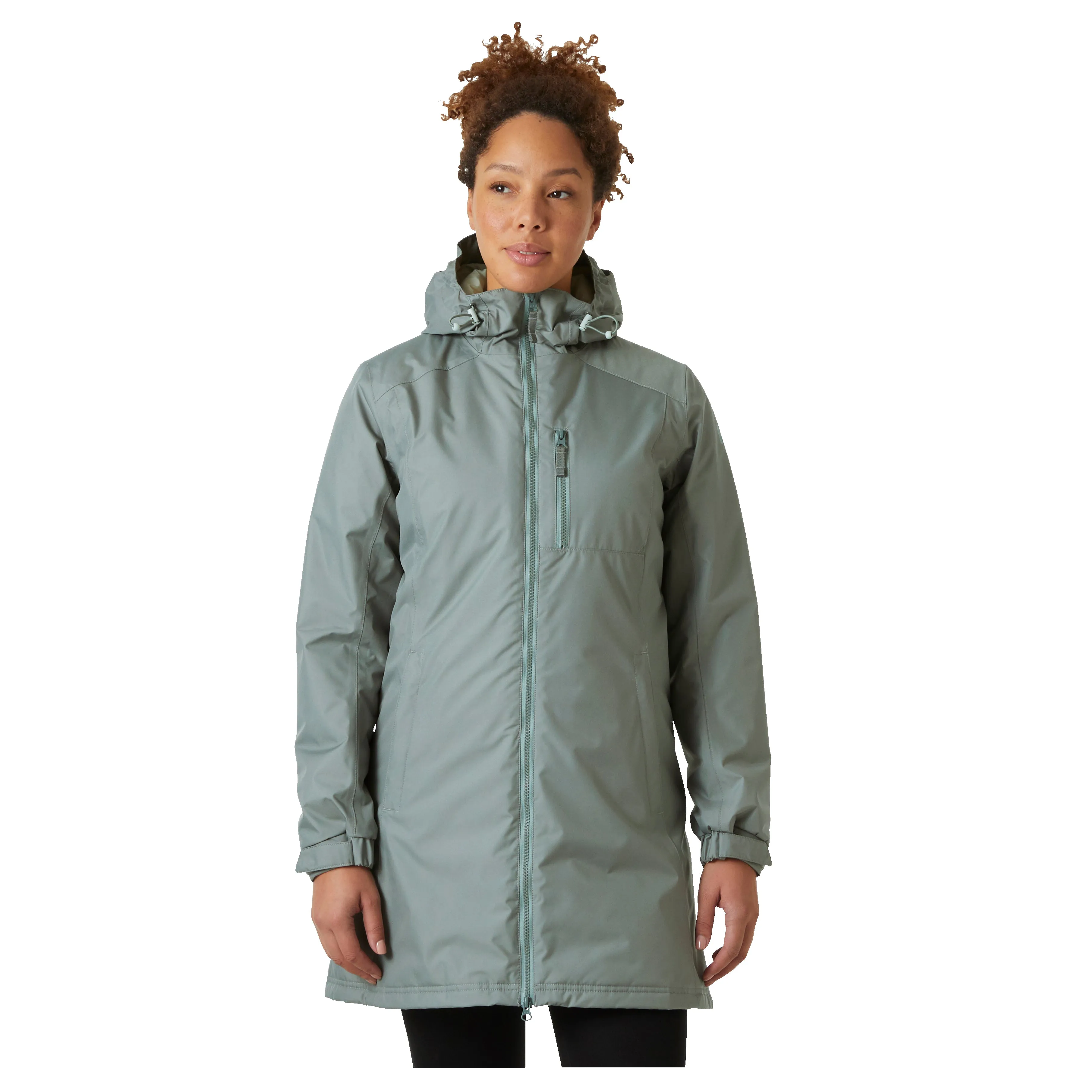 Women's Long Belfast Winter Jacket (62395)